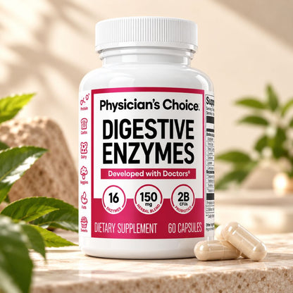 Enzimas Digestivas + Prebióticos y Probióticos | 30 Cápsulas
